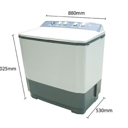Lavadora semiautomática de 12 kg LG WP12WGR
